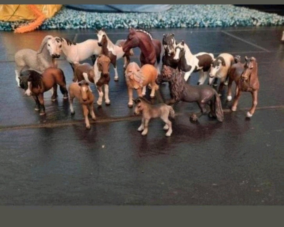 Schleich paarden, Kinderen en Baby's, Speelgoed | Overig, Ophalen of Verzenden, Zo goed als nieuw, Jongen of Meisje