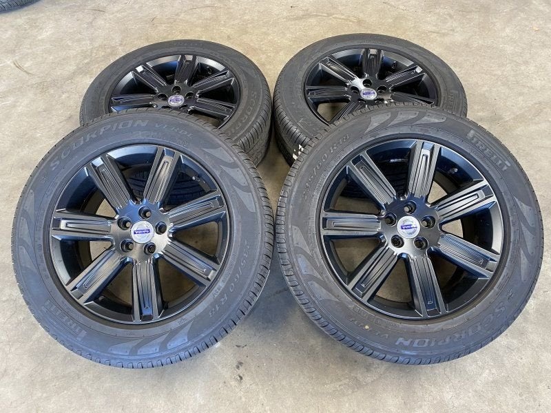 18  inch originele LEDA velgen + zomerbanden Volvo XC60, 18 inch, Gebruikt, -, -