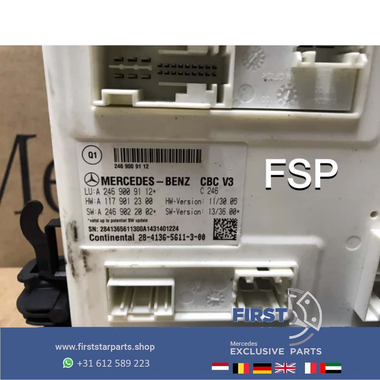 A2469009112 SAM MODULE W176 A W245 B W117 CLA W156 GLA KLASS, Auto-onderdelen, Gebruikt, -, Ophalen of Verzenden, -