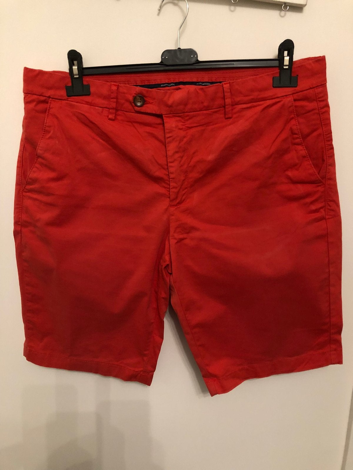 RiverWoods rode korte broek nt XL, Ophalen of Verzenden, Zo goed als nieuw, Maat 56/58 (XL), Rood