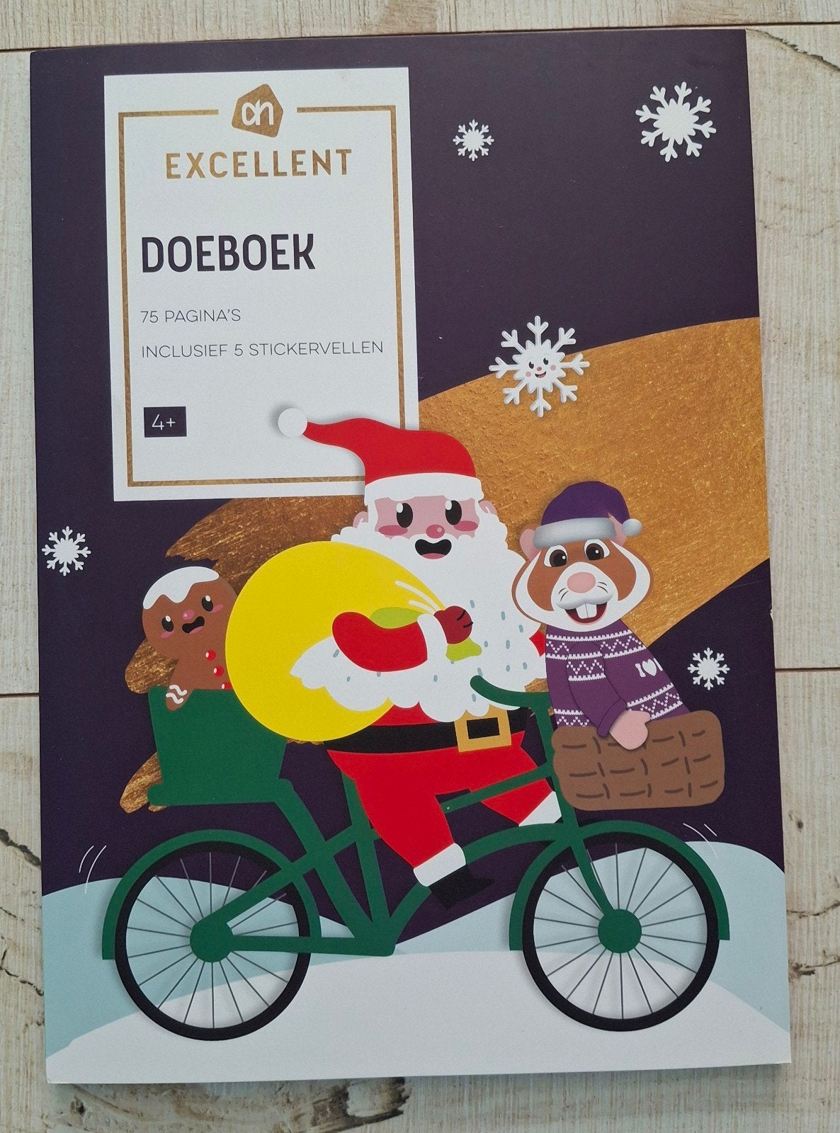 AH Excellent Doeboek Kerst 4+ met stickers, Ophalen of Verzenden, Nieuw, Onbekend, Non-fictie