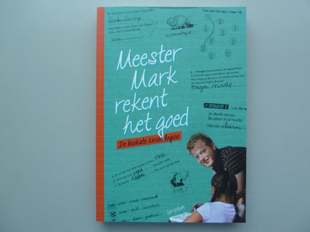 Meester Mark rekent het goed door Mark van der Werf, Boeken, Ophalen of Verzenden
