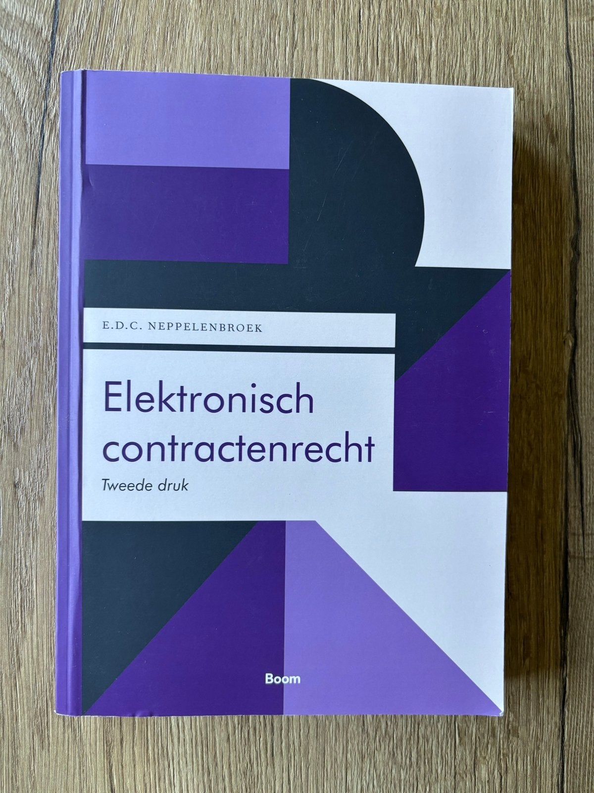 Elektronisch contractenrecht (2de druk) - Neppelenbroek, Ophalen of Verzenden, Gamma, Zo goed als nieuw, WO
