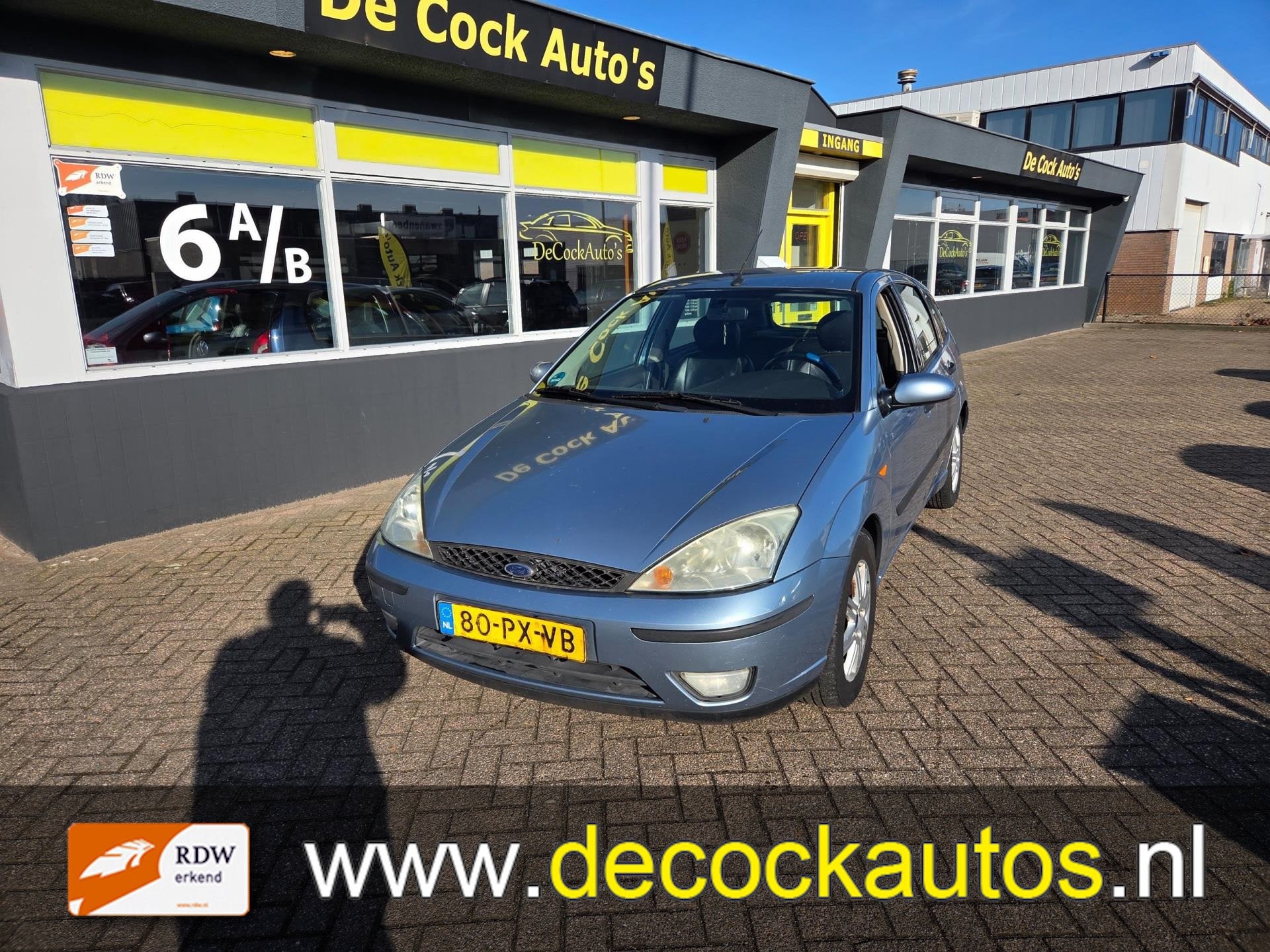 Ford Focus 1.6-16V Futura/LEDER/TREKHAAK, Auto's, 1596 cc, Gebruikt, 4 cilinders, 49 €/maand
