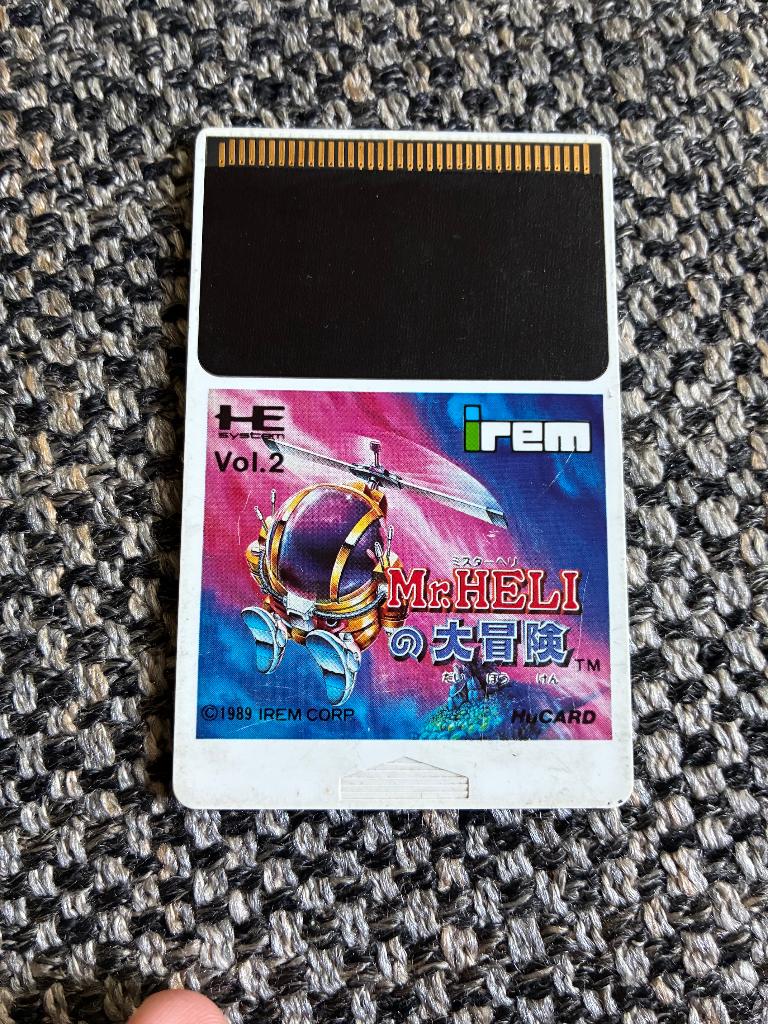 Mr. Heli - PC Engine huCard, Spelcomputers en Games, Games | Overige, Gebruikt, Shooter, 1 speler, Ophalen of Verzenden