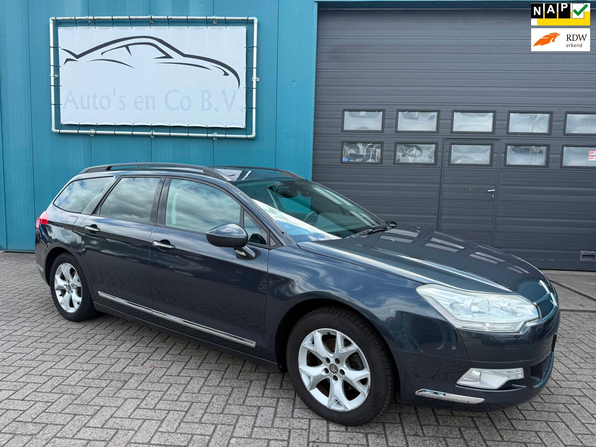 Citroen C5 Tourer 2.0 16V Ligne Business Clima Cruise Naviga, Auto's, Citroën, Voorwielaandrijving, Gebruikt, 4 cilinders, 1553 kg