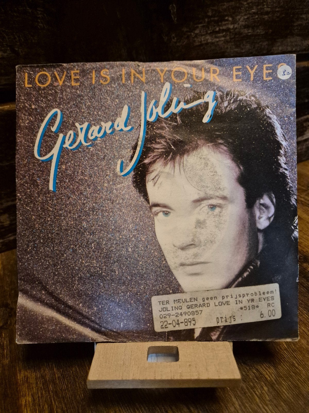 Gerard Joling - Love Is In Your Eyes (Single), Cd's en Dvd's, Vinyl Singles, Gebruikt, Originele persing, 7 inch, Ophalen of Verzenden