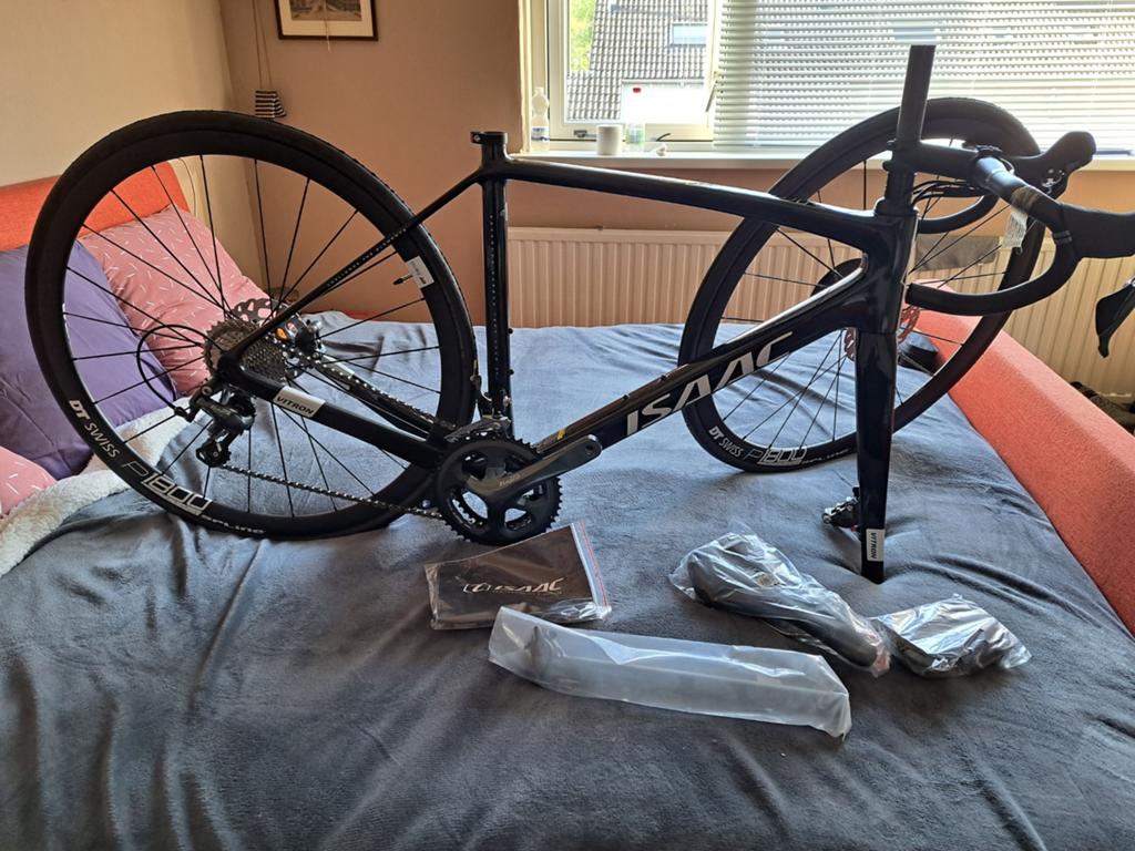 Racefiets isaac vitron, 55 tot 59 cm, Ophalen