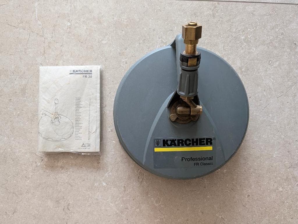Karcher FR terrasreiniger, Tuin en Terras, Hogedrukreinigers, Ophalen of Verzenden, Zo goed als nieuw, Elektrisch, Karcher terras reiniger