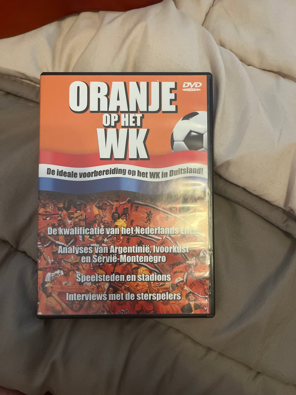 DVD Oranje op het WK - De ideale voorbereiding, Cd's en Dvd's, Gebruikt, Verzenden, Alle leeftijden, Voetbal