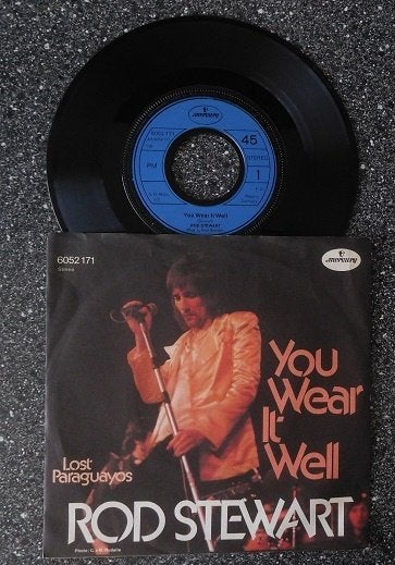 Rod Stewart - you wear it well (vanaf € 1,75), Cd's en Dvd's, Ophalen of Verzenden, Zo goed als nieuw, 7 inch, Pop