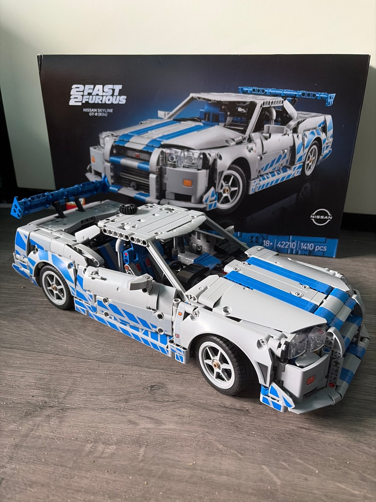 LEGO Technic Fast & Furious Nissan Skyline GT-R (R34), Ophalen, Zo goed als nieuw, Overige merken