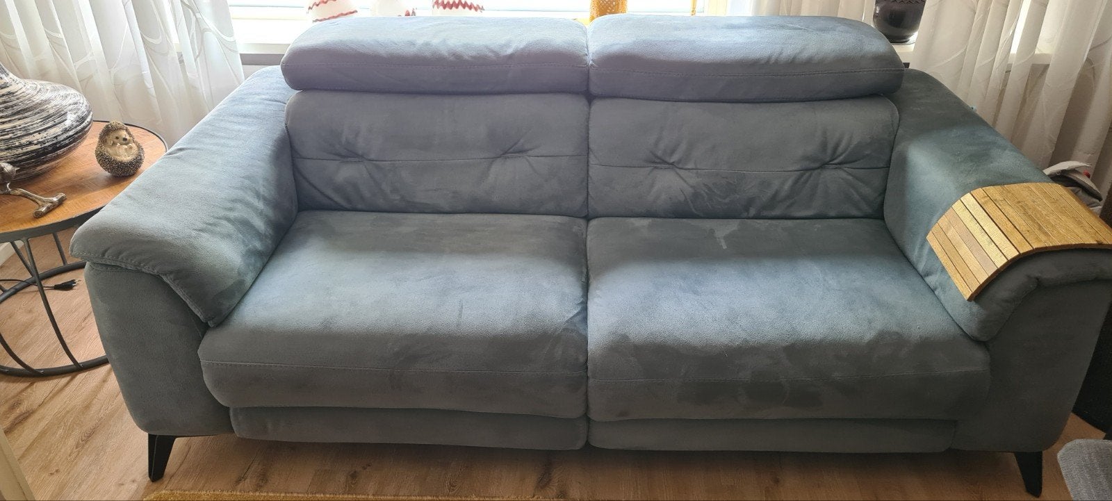 Relaxbank electrisch 2 1/2 zit, Huis en Inrichting, Ophalen, Tweepersoons, 75 tot 100 cm, Zo goed als nieuw