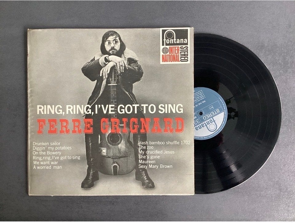 Ferre Grignard - Ring, Ring, I've Got To Sing (LP), Ophalen of Verzenden, 12 inch, LP