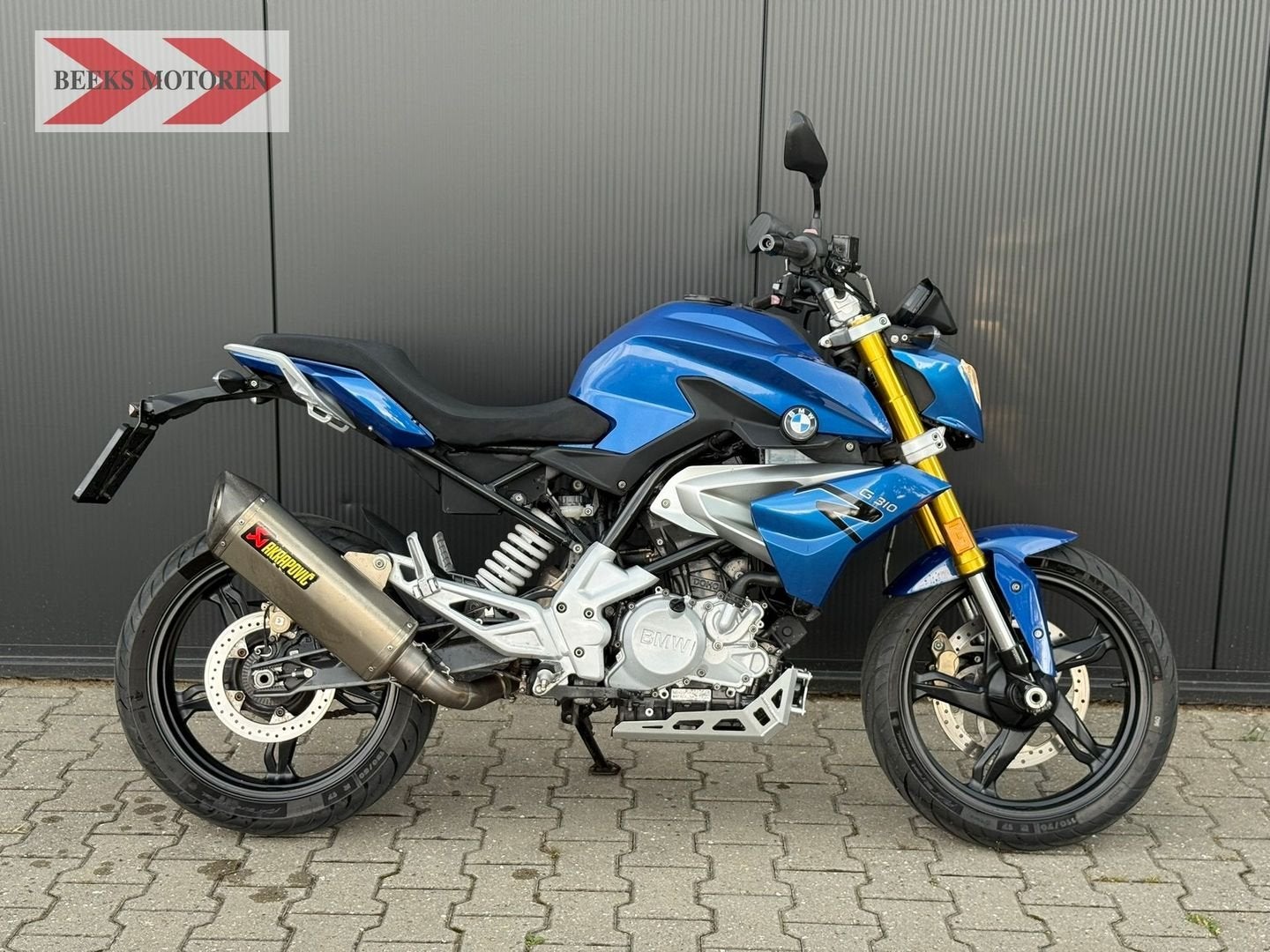 NETTE BMW G 310 R ABS 2017 Akrapovic, Luxe zadel, A2/35KW, Motoren, 313 cc, Bedrijf, Onbekend, Onbekend
