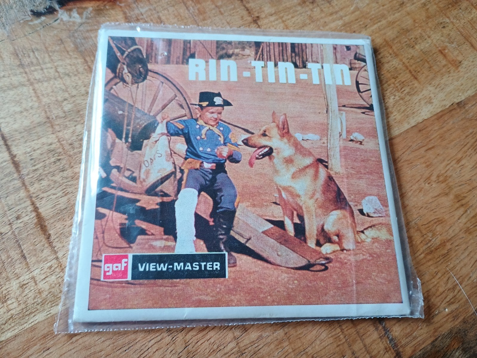 Oude viewmaster schijfjes  Rin - Tin - Tin, Verzamelen, Speelgoed, Ophalen of Verzenden, Gebruikt