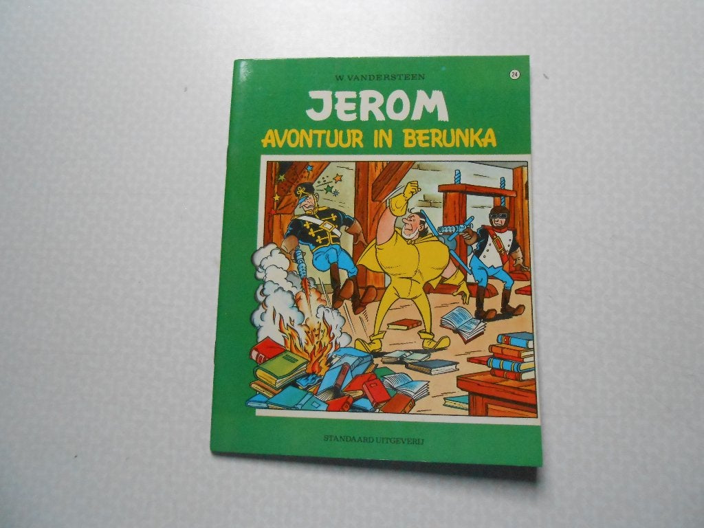 Jerom 24 Avontuur in Berunka 1969 1ste druk., Willy Vandersteen, Eén stripboek, Nieuw, Ophalen of Verzenden