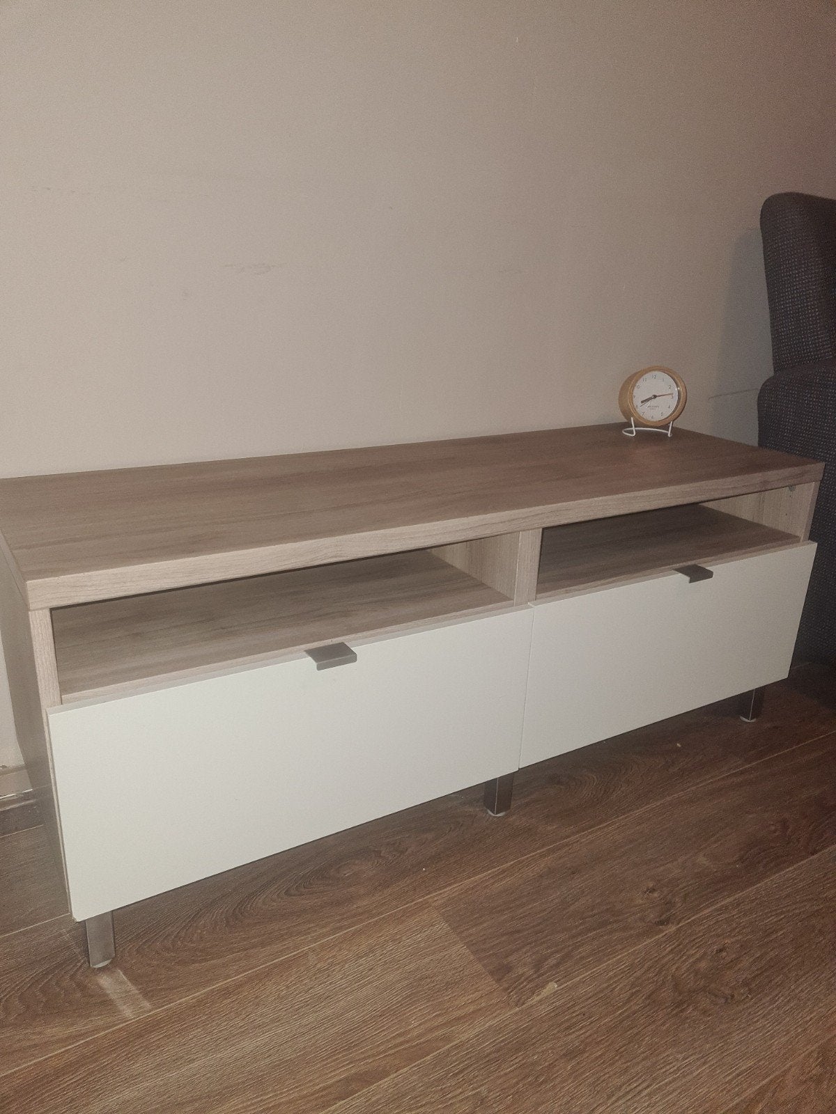 JYSK TV meubel, Huis en Inrichting, Ophalen, 150 tot 200 cm, Zweeds, Zo goed als nieuw