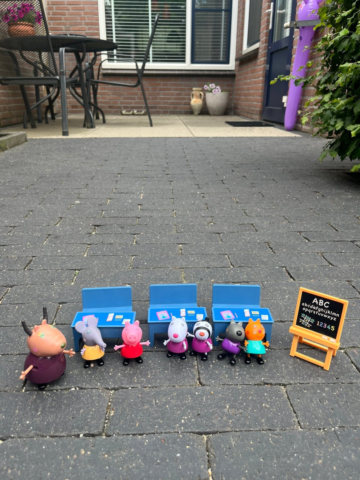 Peppa pig klaslokaal, Ophalen of Verzenden, Zo goed als nieuw