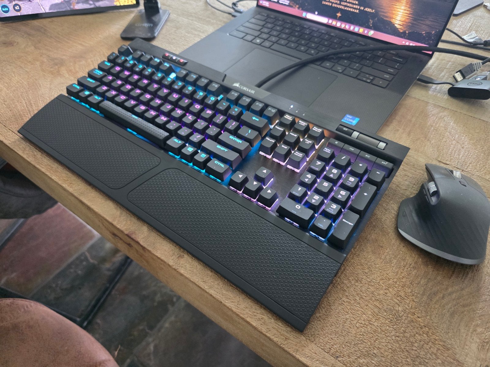 Corsair K70 RGB MK.2 Mechanisch Gaming Toetsenbord, Ophalen