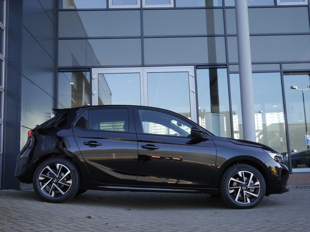 Opel Corsa 1.2 Turbo Hybrid GS | Nieuwe auto | Matrix led ve, Auto's, Opel, Stof, Euro 6, 1199 cc, Zwart