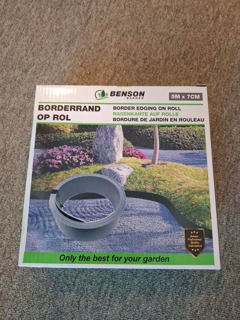 Benson Garden Borderrand op rol 5m x 7cm, Kunststof, Ophalen of Verzenden, Minder dan 25 cm, Border