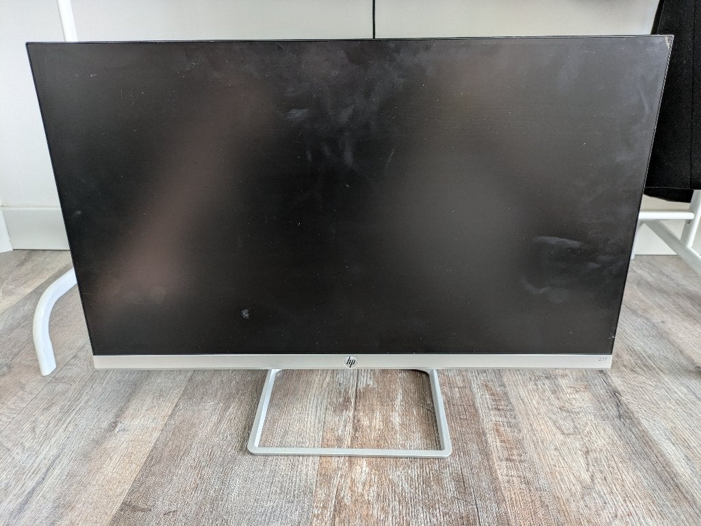 HP monitor/beeldscherm 27f - scherm kapot – voor onderdelen, Computers en Software, Monitoren, HDMI, IPS, Full HD, Ophalen of Verzenden