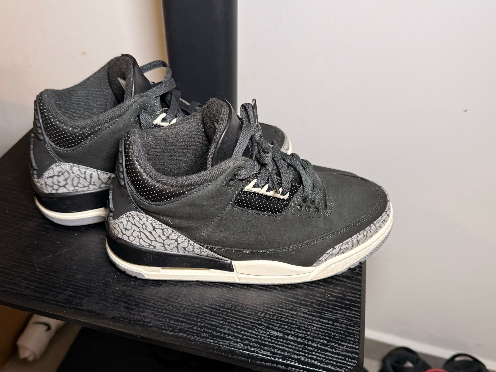 Zwarte sneakers, maat 38, Ophalen of Verzenden, Zo goed als nieuw, Zwart, Sneakers of Gympen