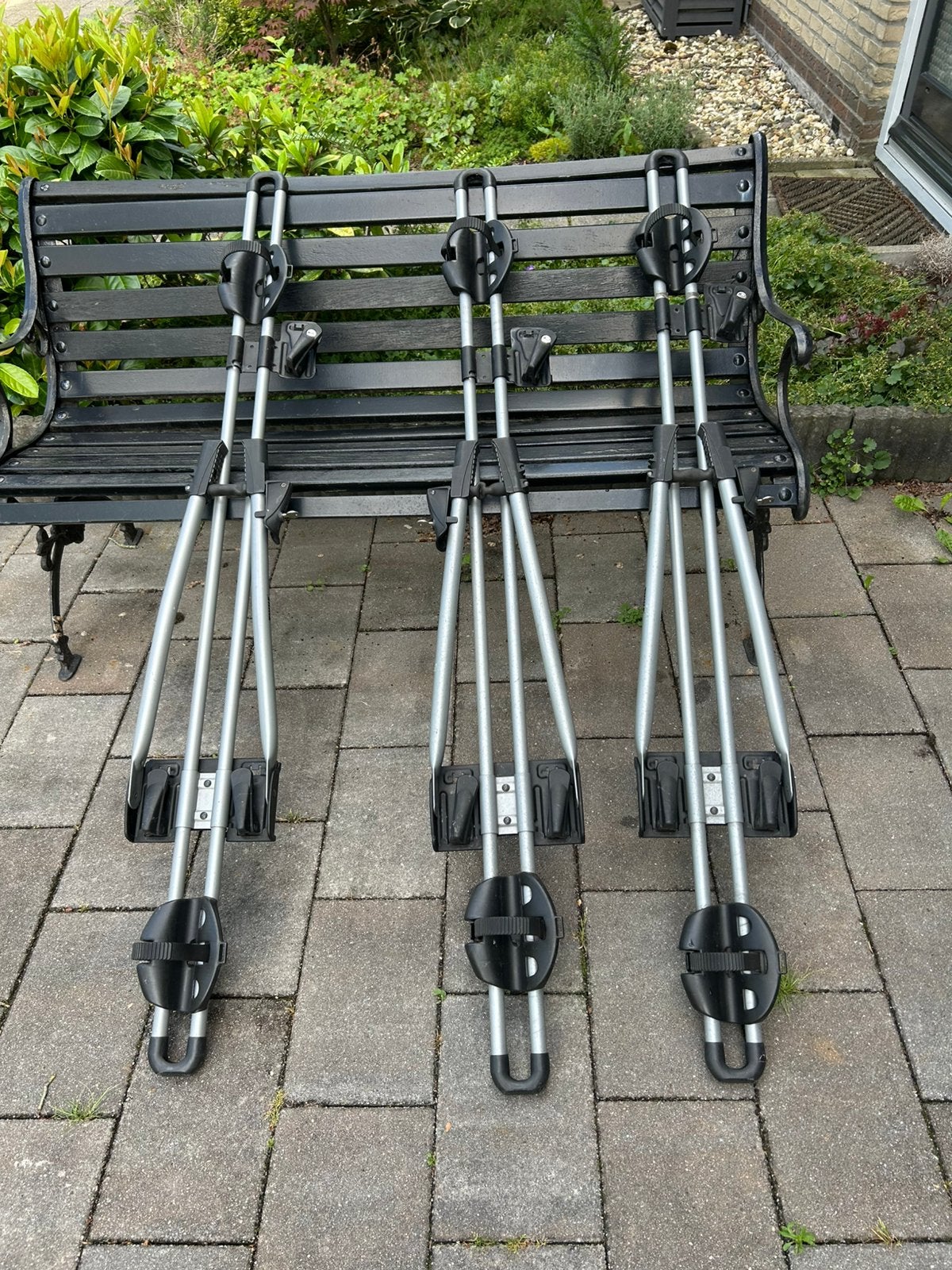 Te koop Thule FreeRide 532 fietsdragers, Ophalen, 3 fietsen of meer, Gebruikt, Dakdrager