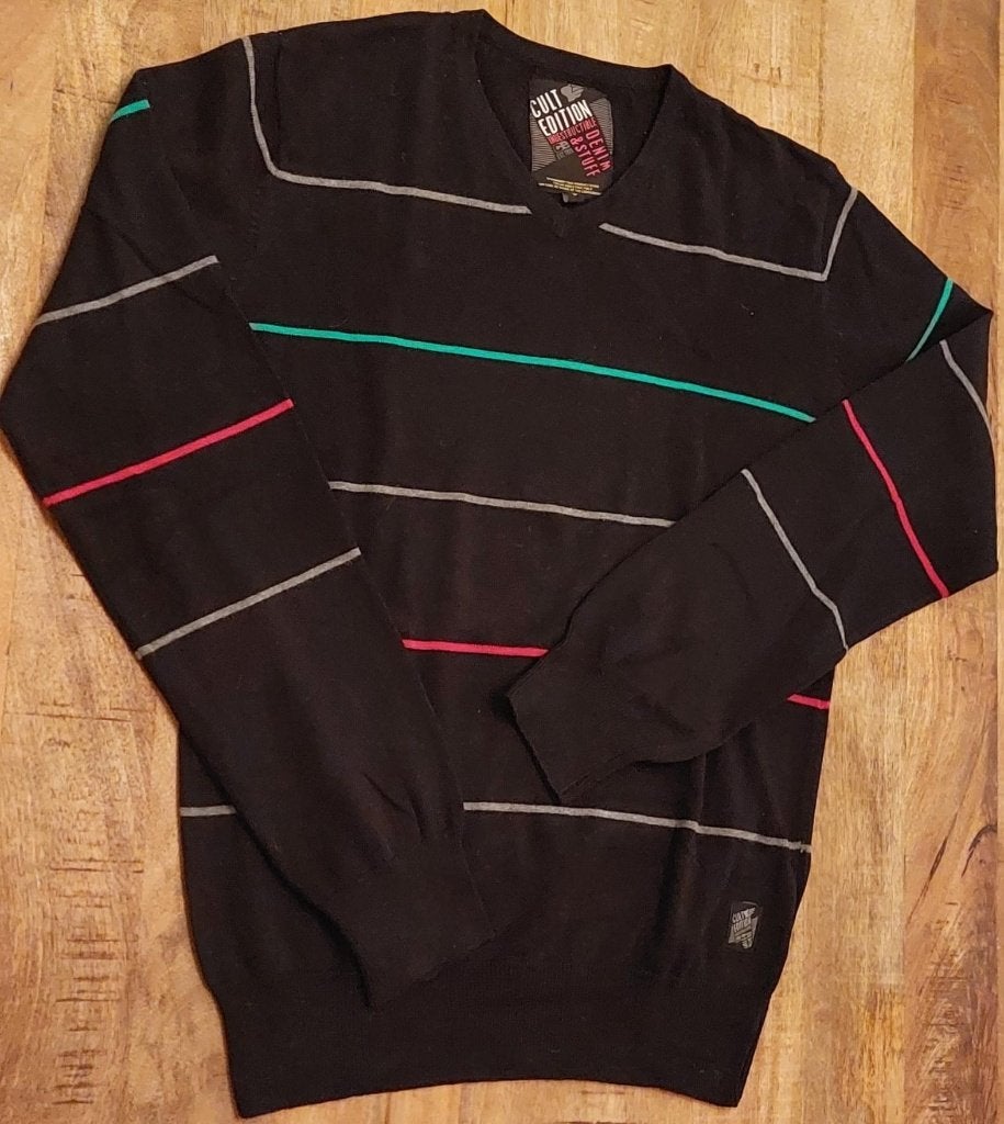 Cult edition denim & stuff trui - Maat: S, Ophalen of Verzenden, Zo goed als nieuw, Overige kleuren