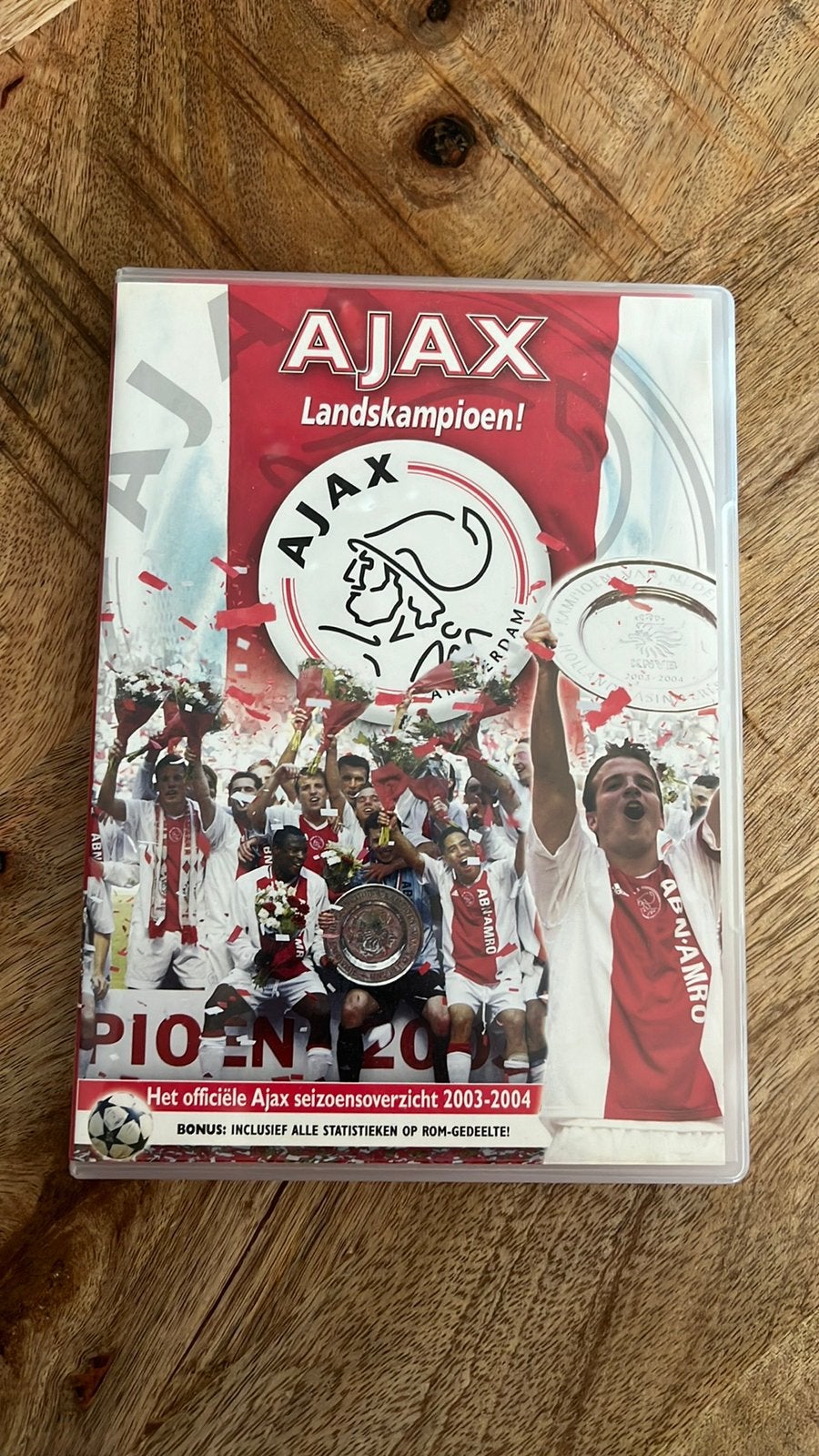 Dvd ajax landskampioen 2003-2004, Verzamelen, Sportartikelen en Voetbal, Ophalen of Verzenden, Zo goed als nieuw