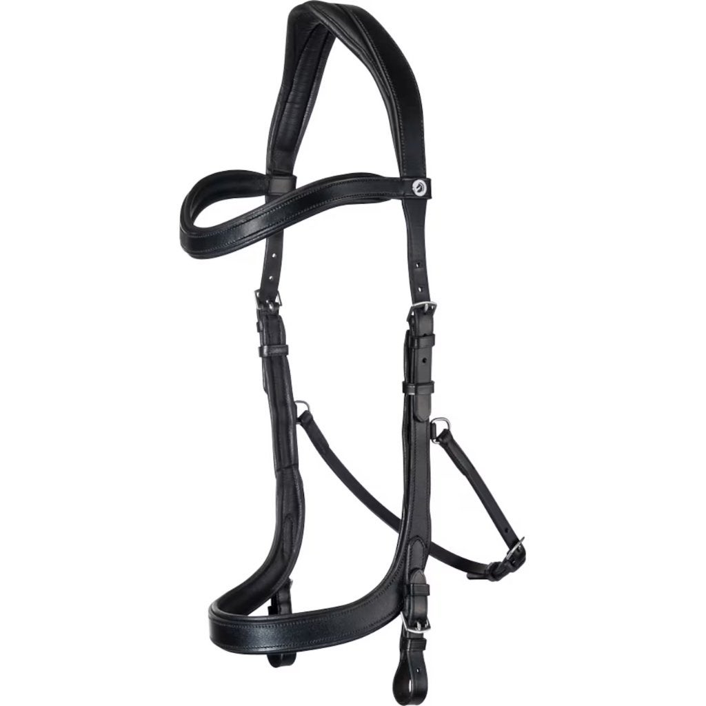 Hooks Hoofdstel Lingus Fairfield, anatomisch full, zwart, Hoofdstel, Overige disciplines, Anatomisch gevormd, Ophalen of Verzenden