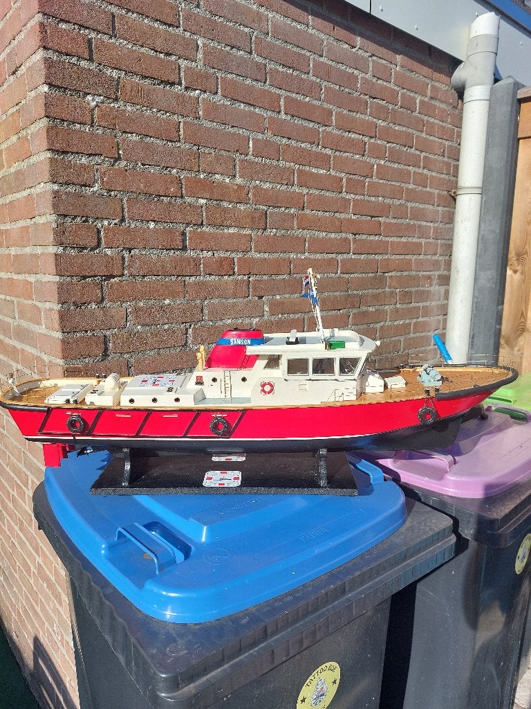 Billing boats Samson 2 sleepboot vaarklaar, Hobby en Vrije tijd, Ophalen of Verzenden, Gebruikt, Groter dan 1:32, Overige merken