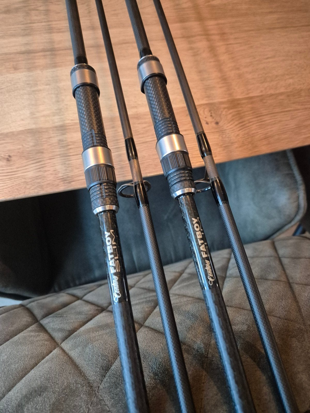 2x century fatboy slim 12ft 2.75 lbs in nieuwstaat., Watersport en Boten, Ophalen of Verzenden, Zo goed als nieuw, Werphengel