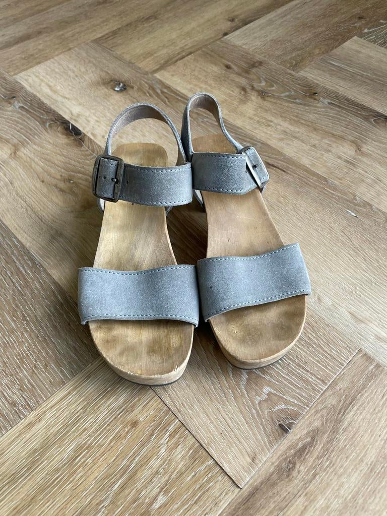 Softclox sandalen maat 37, zo goed als nieuw, Ophalen, Zo goed als nieuw, Grijs, Sandalen of Muiltjes