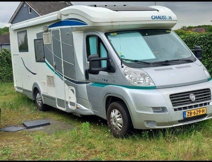 Chausson Welcome 78 EB, Caravans en Kamperen, Bestuurdersdeur, Ringverwarming, Fiat, 7 tot 8 meter