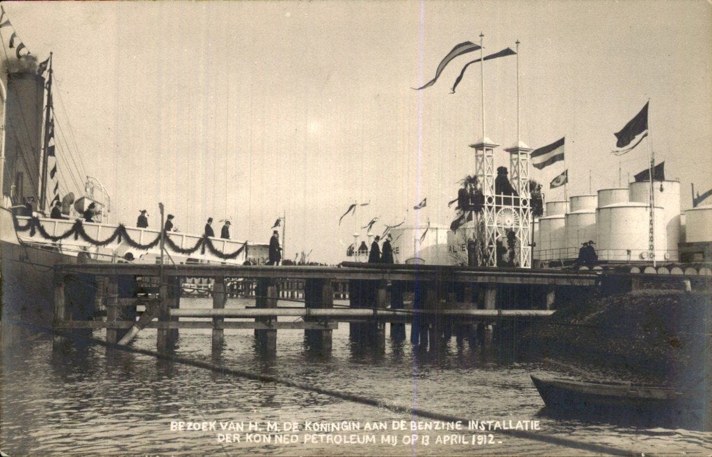 Rotterdam - Installatie Petroleum - Fotokaart, Ophalen of Verzenden, Voor 1920, Ongelopen, Zuid-Holland
