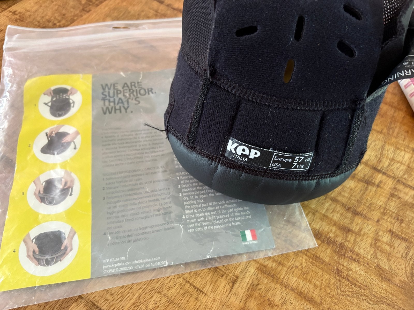 Kep Italia Liner - Maat 57 Cromo 1.0, Ophalen of Verzenden
