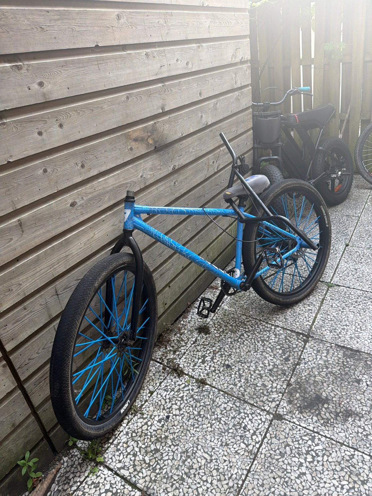 Mafia Bike - Blauw je moet nieuwe stem en rem, Ophalen, 24 inch of meer, Gebruikt, Staal