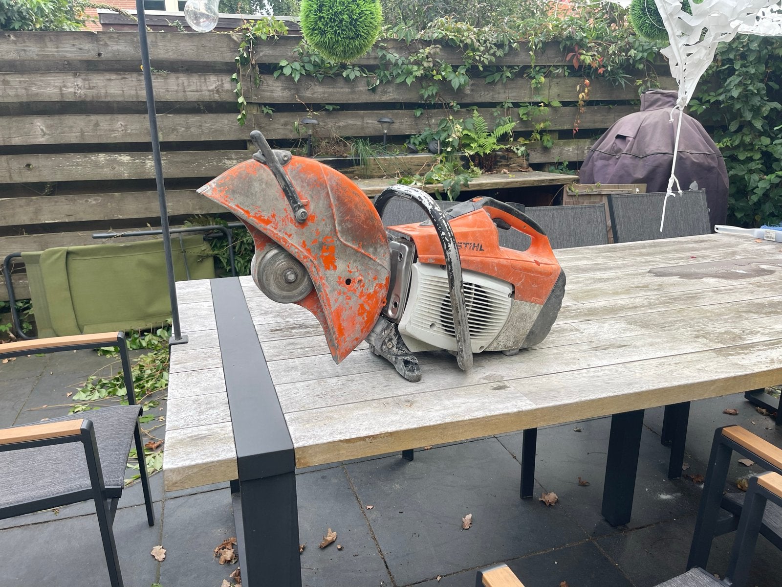 Stihl TS500i doorslijper - Krachtige benzine doorslijper, Ophalen, Gebruikt, 70 mm of meer, Overige typen