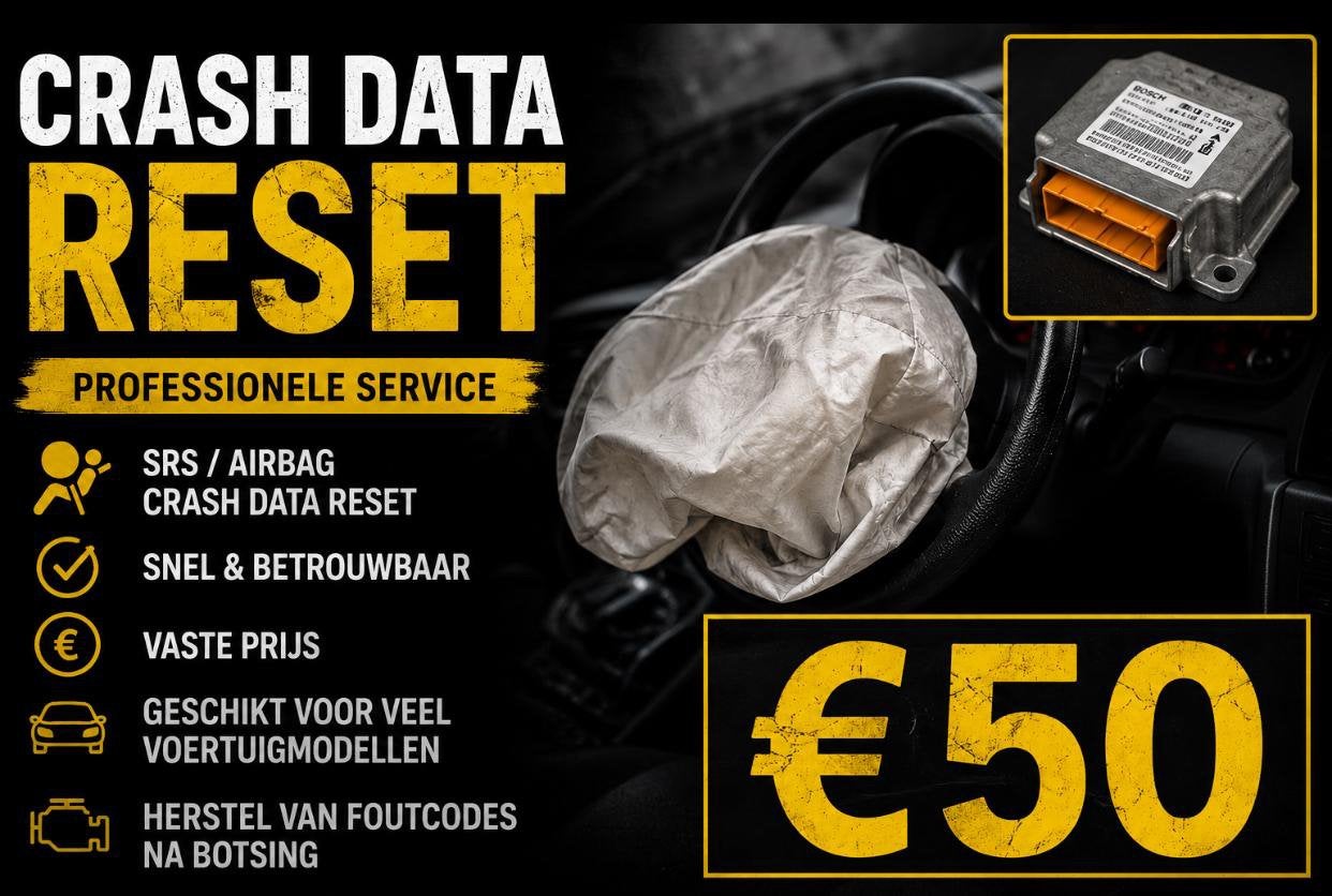 Airbag Module Reset /Crash data/Module, Ophalen of Verzenden