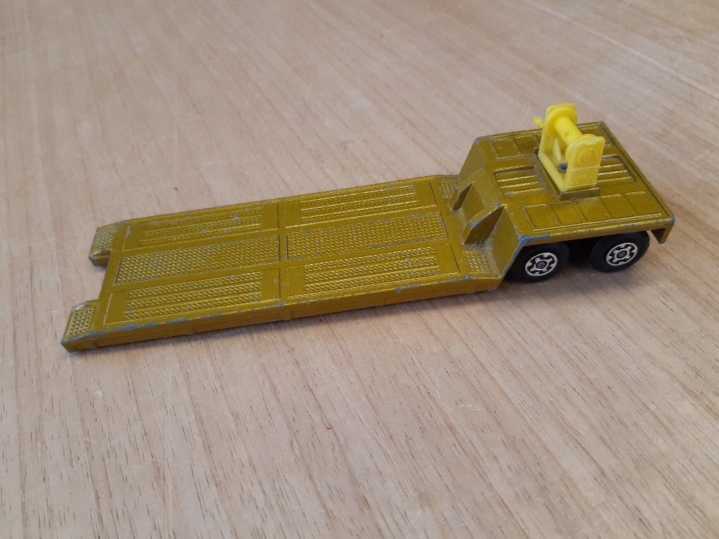 Matchbox/Lesney Super Kings Low Loader K-23 1973, Ophalen of Verzenden, Gebruikt, Bus of Vrachtwagen, Matchbox