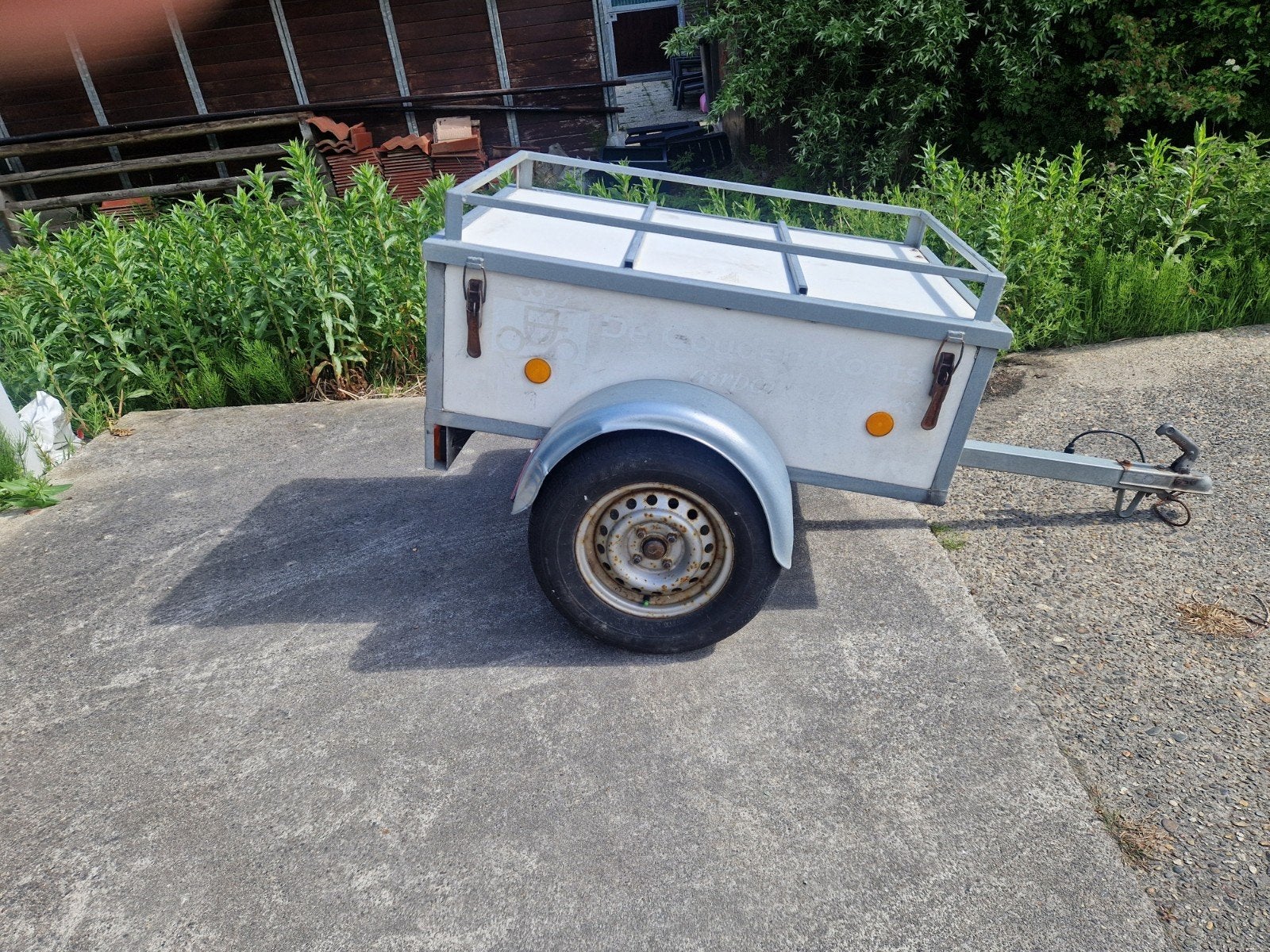 Rieske bagagewagen 130CM in goede staat, Auto diversen, Aanhangers en Bagagewagens, Ophalen