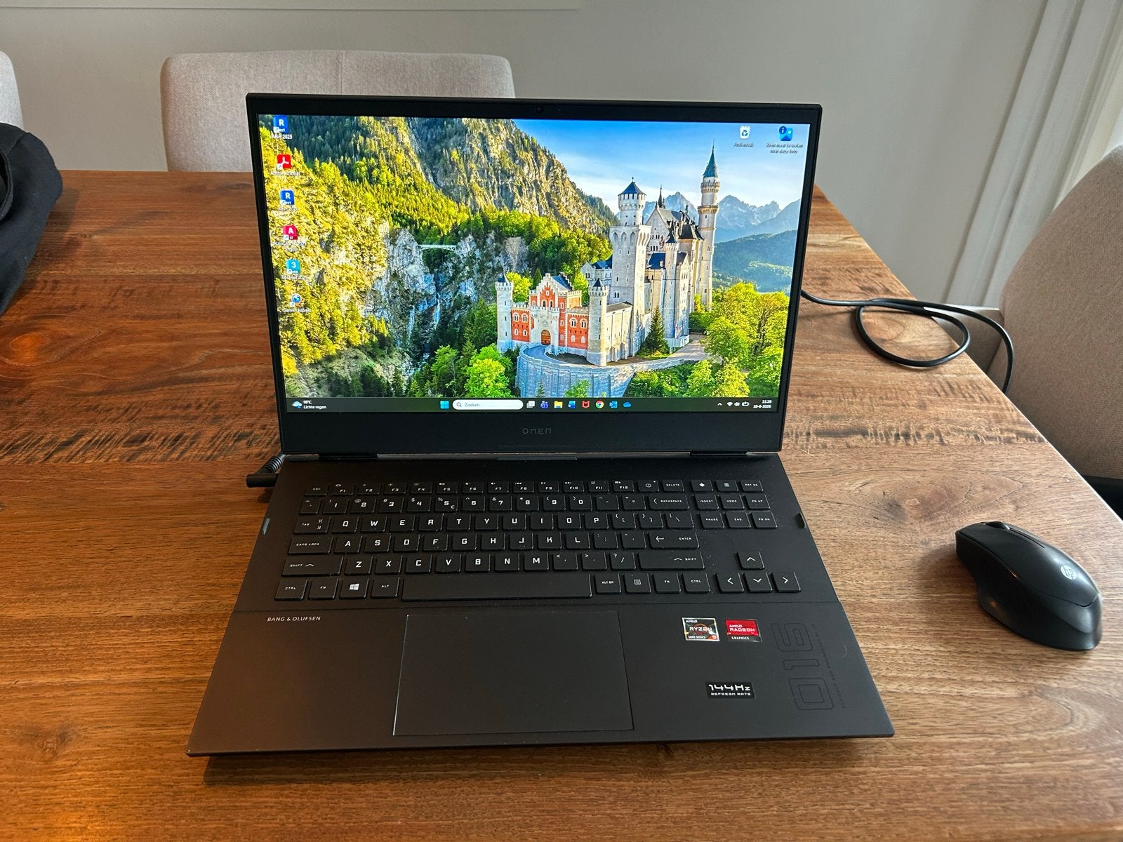 HP Omen 16 Gaming Laptop - Ryzen 9 5900HX, 32GB RAM, 8GB GPU, Computers en Software, Ophalen, Met videokaart, 2 tot 3 Ghz, 32 GB