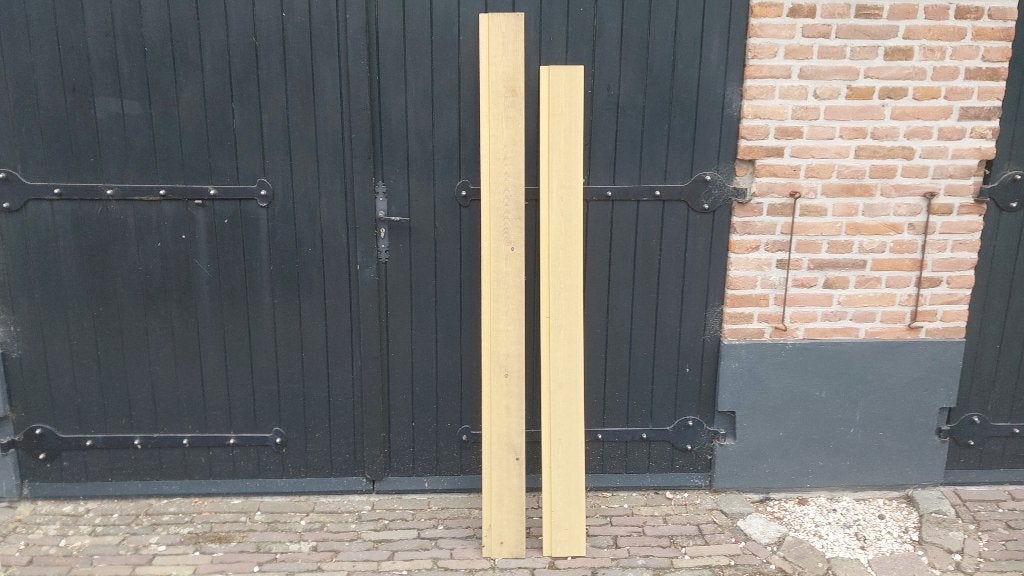 knutselhout rabat, Ophalen of Verzenden, Nieuw, 180 tot 250 cm, Planken