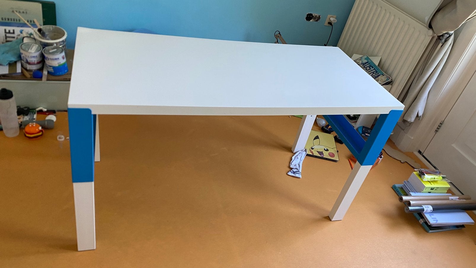 Ikea bureautje, Huis en Inrichting, Bureaus, Ophalen, Gebruikt, 96 cm, IKEA