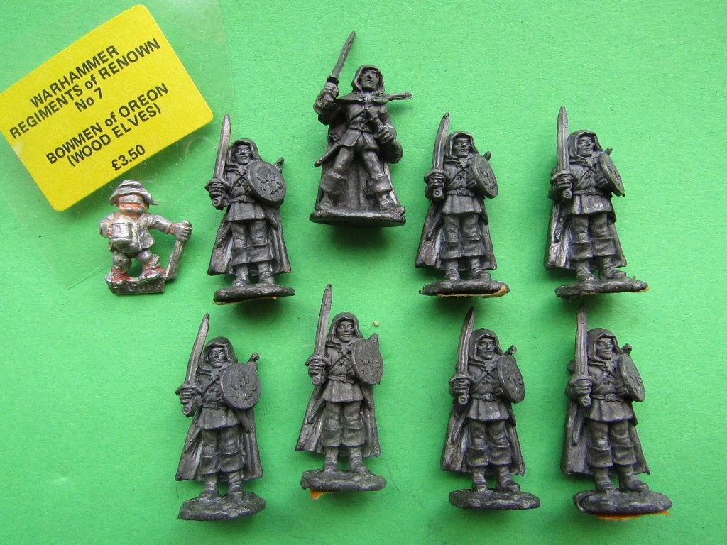 Warhammer The Bowmen of Oreon - 1984, Hobby en Vrije tijd, Wargaming, Verzenden, Zo goed als nieuw, Warhammer, Figuurtje(s)