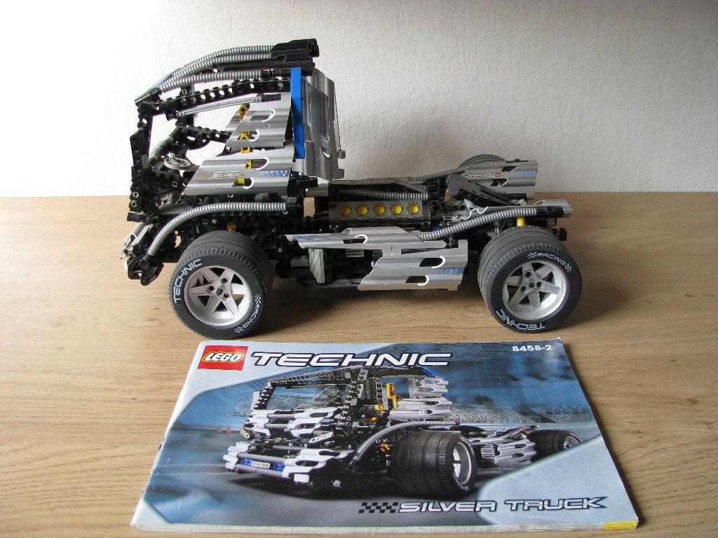 Lego Technic - 8458 - B-Model - Race Truck, Ophalen, Lego, Inclusief instructies, Zo goed als nieuw