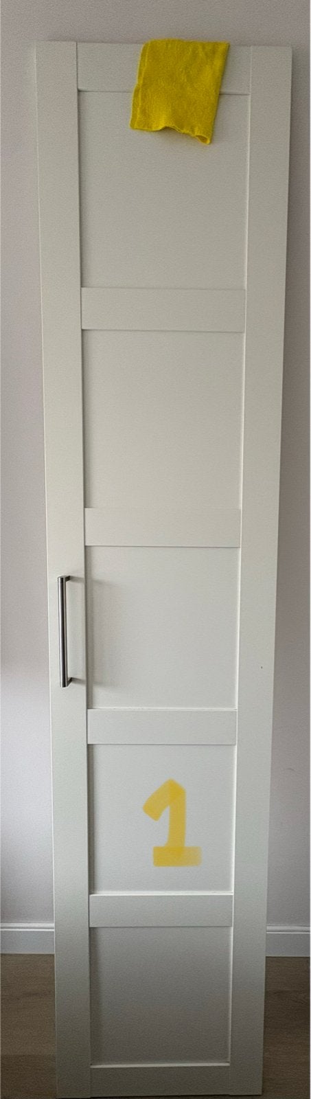 3 IKEA Pax bergsbo deuren (2 wit, 1 met glas), Ophalen, Gebruikt, 200 cm of meer, 50 tot 100 cm