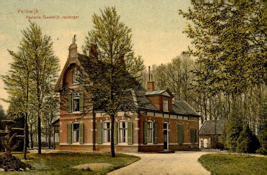 Ermelo Veldwijk Pastorie Geestlijk verzorger # 143, Verzenden, Voor 1920, Gelopen, Gelderland